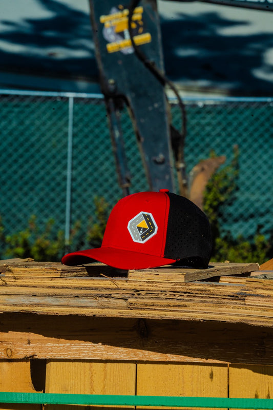 CPEX Red & Black Side Icon Hat