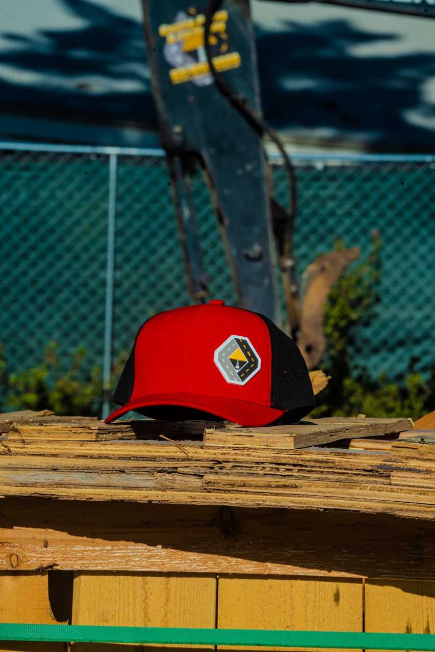 CPEX Red & Black Side Icon Hat